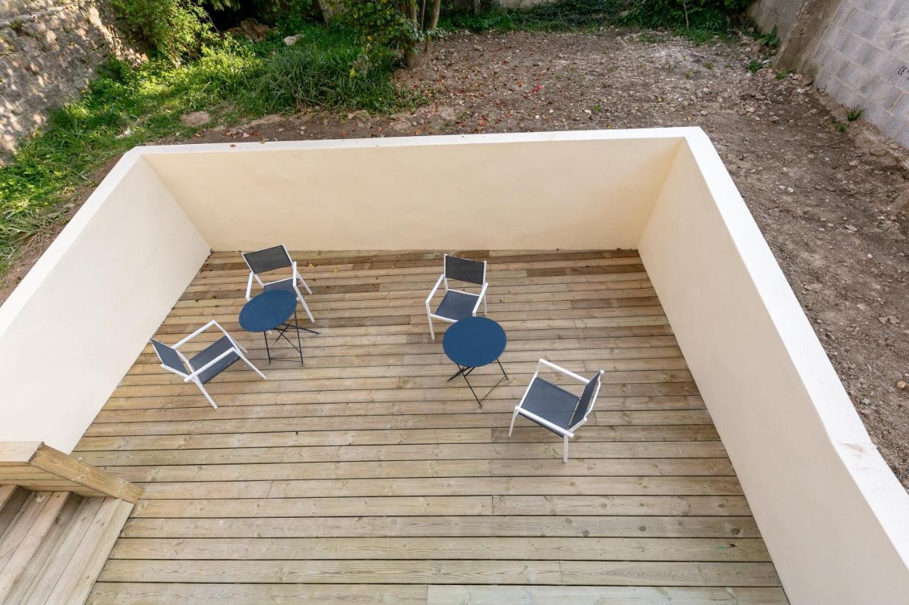 La Belle Poule : Chambre Spacieuse Avec Sdb Privative, Cuisine Et Salon Partages, Terrasse, Proche Facs Et Centre Brest Buitenkant foto